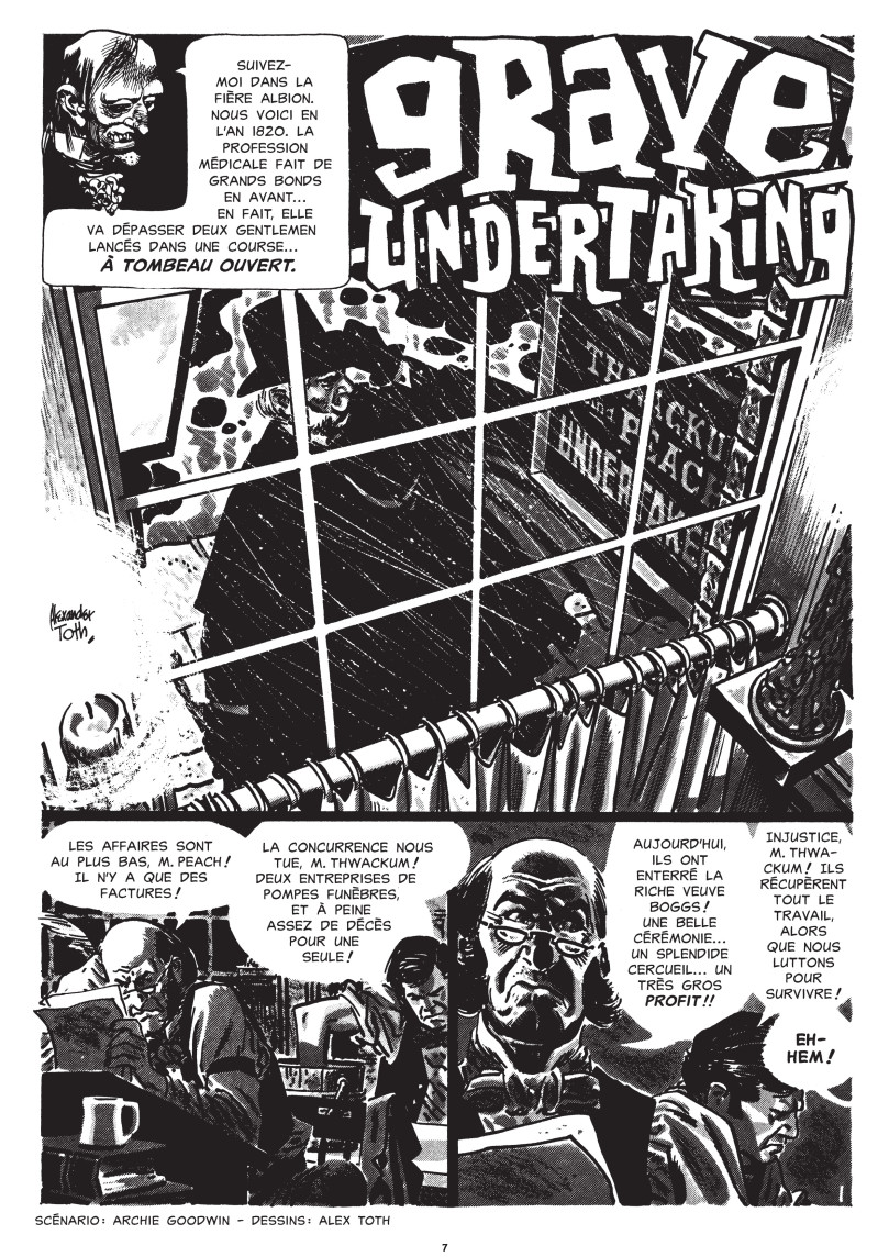 Eerie et Creepy présentent Alex Toth