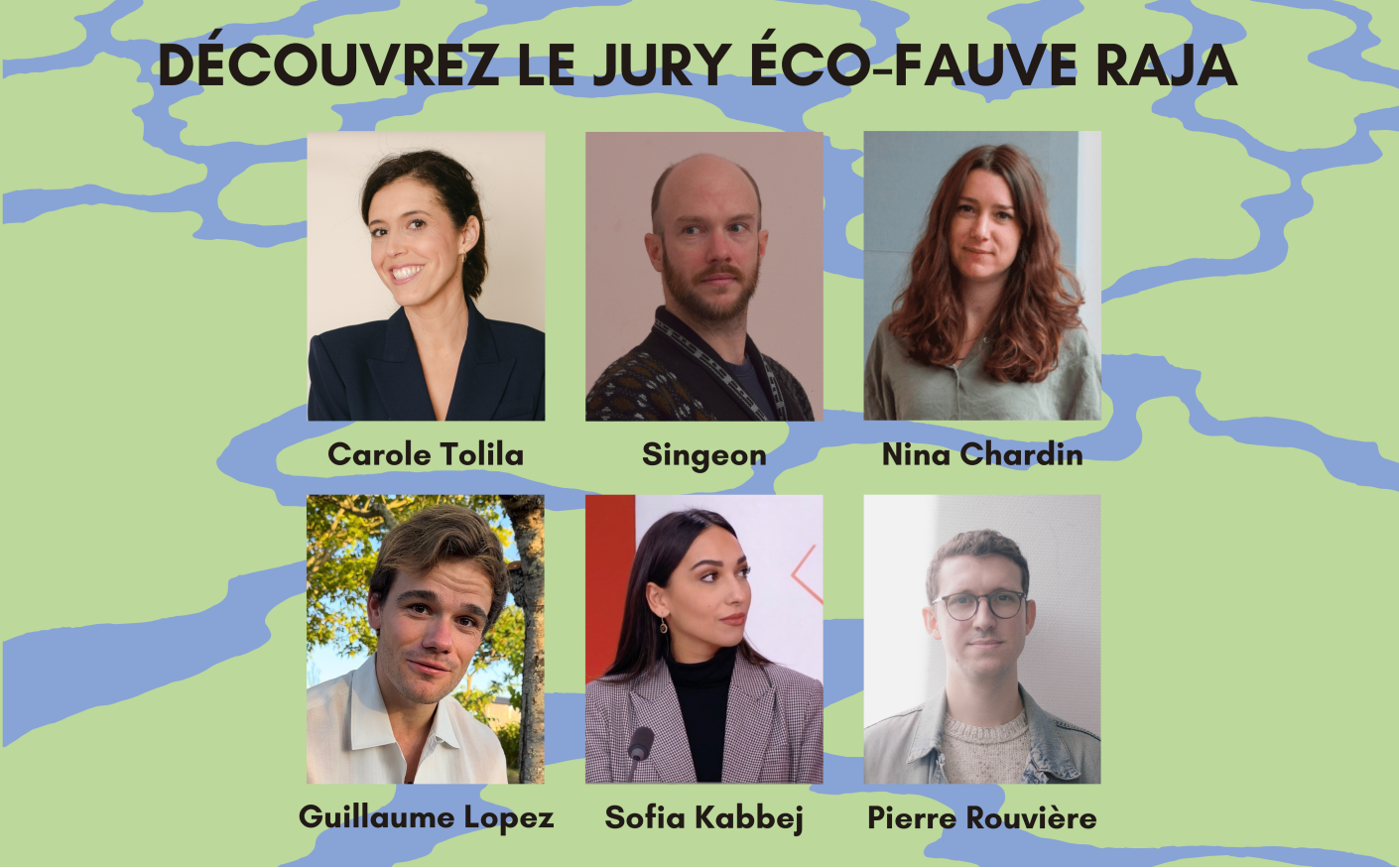 Découvrez le Jury Eco-Fauve RAJA - 52e édition