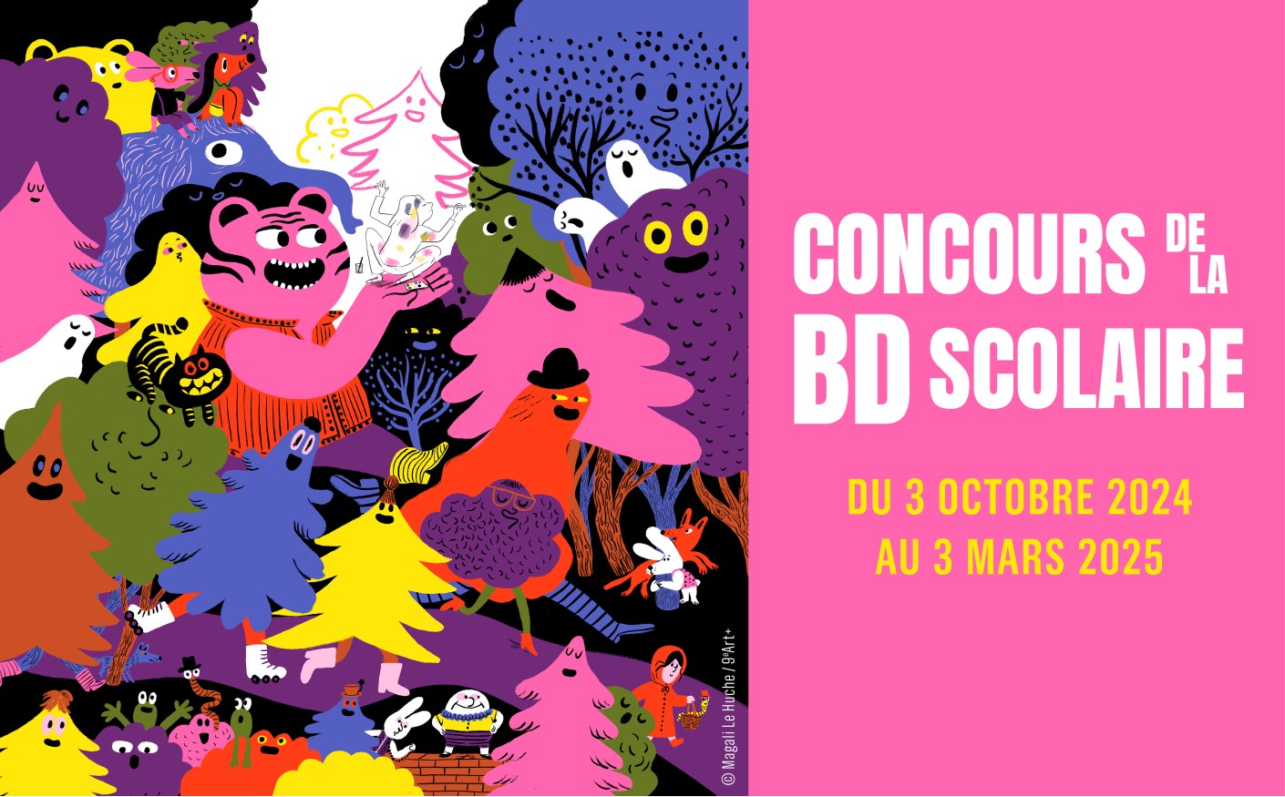 Édition 2024-2025 du Concours de la Bande Dessinée Scolaire