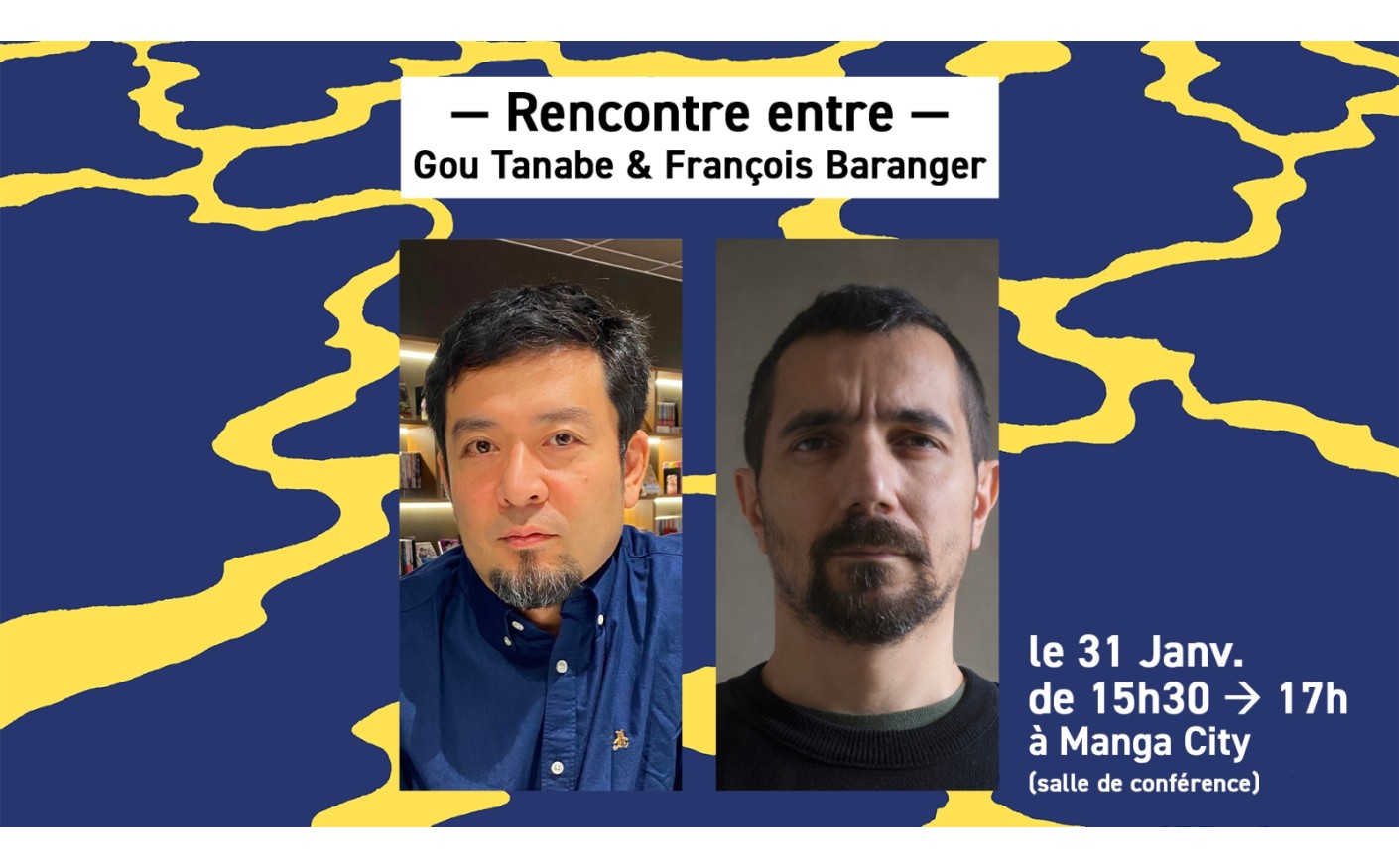 Rencontre entre Gou Tanabe et François Baranger